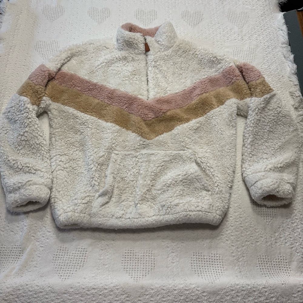 Bluivy Fur Quarter Zip Sweatshirt (M)